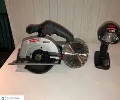 Craftsman 19.2V, 5.5" Circular Saw - $35